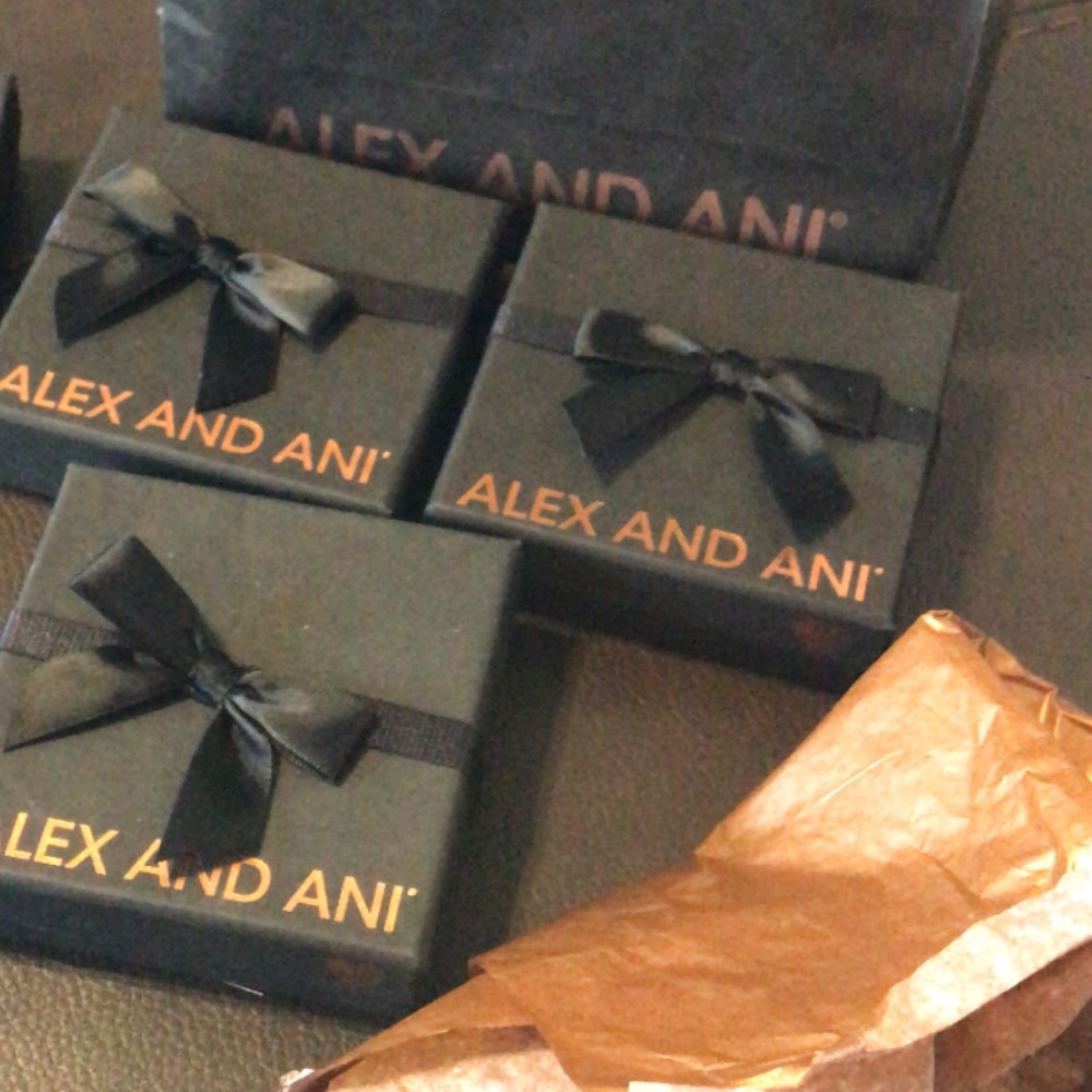 Alex and Ani Bracelet set